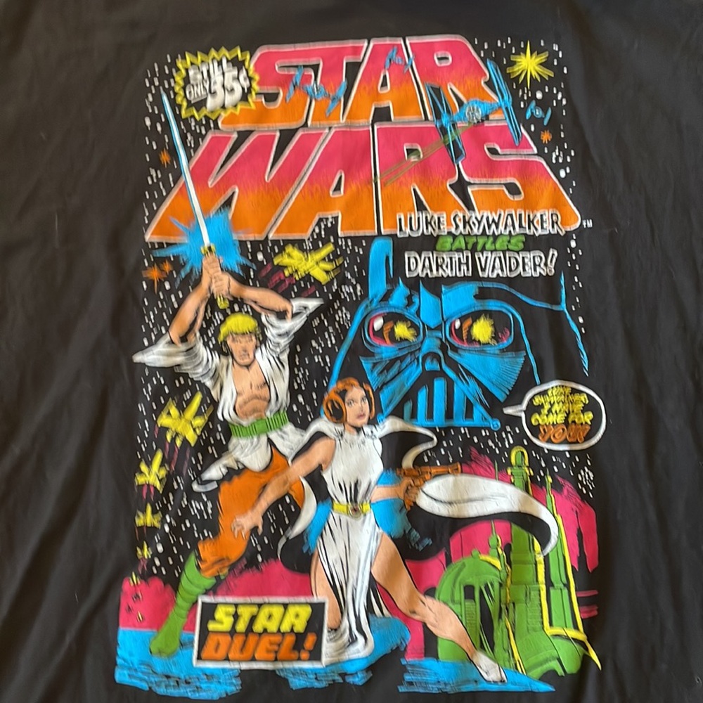 Nwot Star Wars retro vintage style tee - Picture 3 of 3